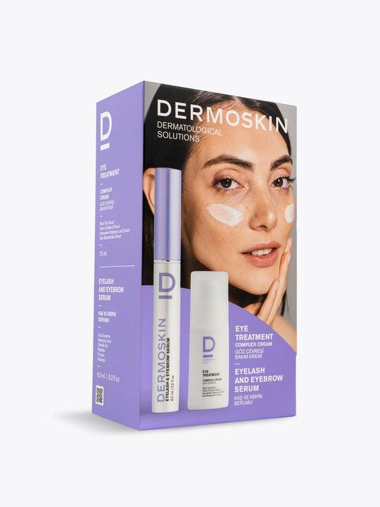 Eye Treatment Complex Cream + Eyelash And Eyebrow Serum Gofre